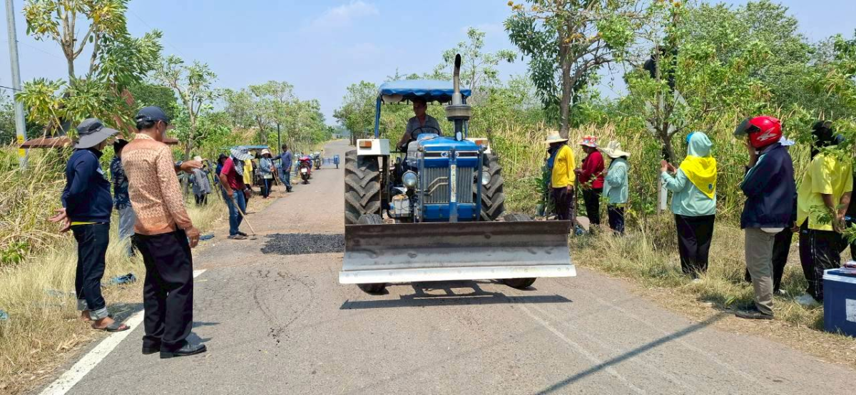 การขับเคลื่อนโคราชจังหวัดสะอาด  การจัดให้มีถนนสวยงาม ของ อปท. "  1  อปท  1   ถนนสวย ปลอดภัย"