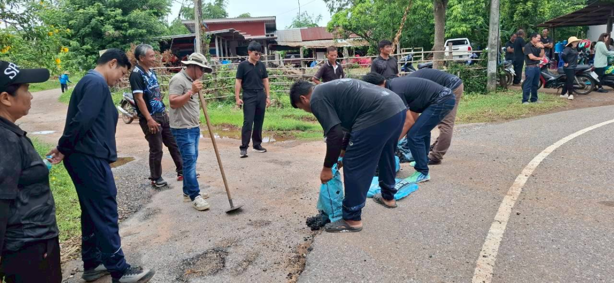 จัดระเบียบท้องถ่ิ่น  1 อปท. 1 ถนนสวย ปลอดภัย
