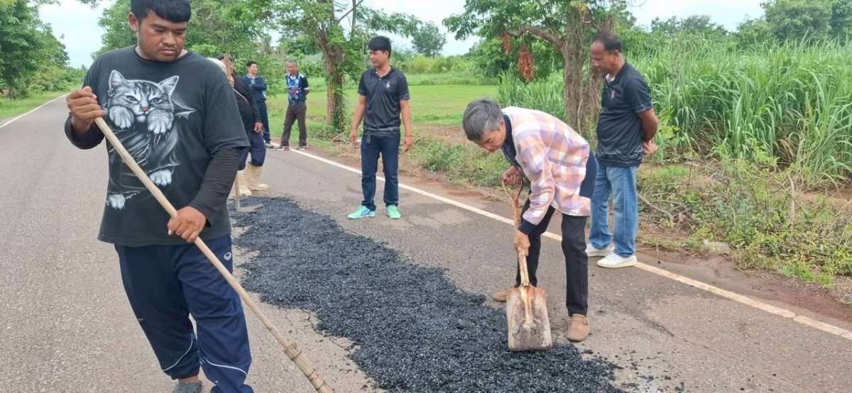 จัดระเบียบท้องถ่ิ่น  1 อปท. 1 ถนนสวย ปลอดภัย