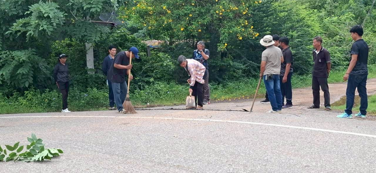 จัดระเบียบท้องถ่ิ่น  1 อปท. 1 ถนนสวย ปลอดภัย